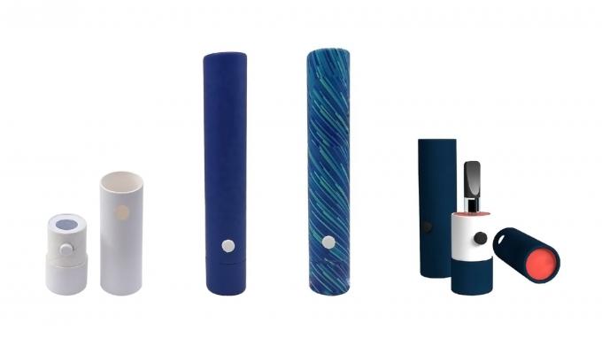 Tubo a prueba de niños del papel del cilindro que empaqueta el ODM amistoso de Eco disponible 1