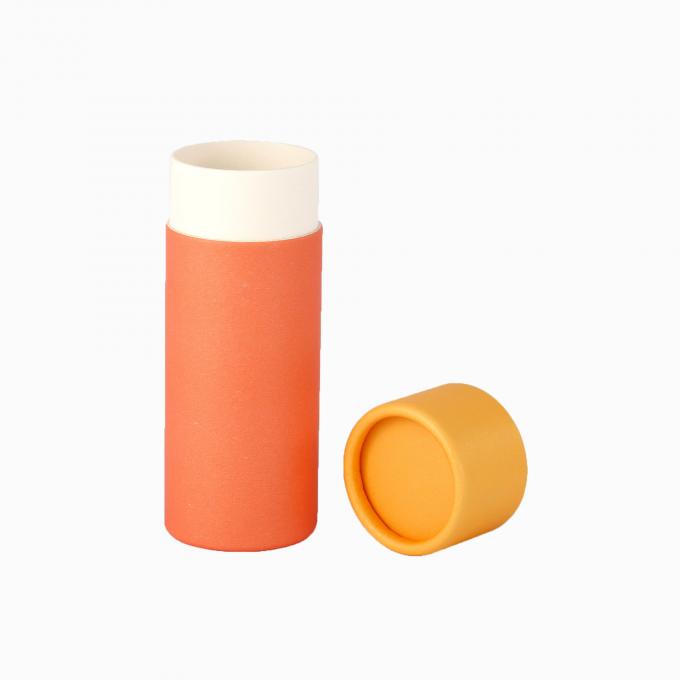 Impresión grabada en relieve envases de Debossed CMYK del cilindro del papel de categoría alimenticia 3