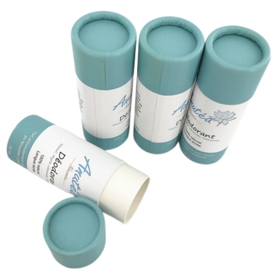 Desodorante de impresión personalizada Push Up Tubes Empaquetado biodegradable para bálsamo corporal