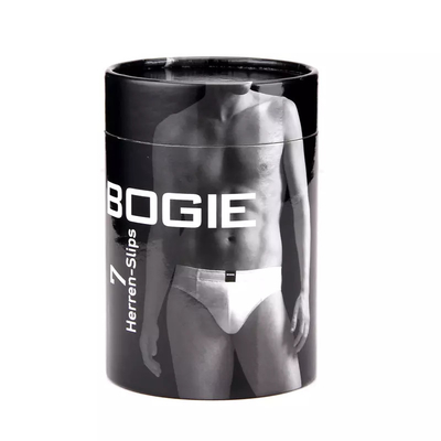 Envase de cartón de ropa de tubo de papel de embalaje de ropa interior de impresión personalizada