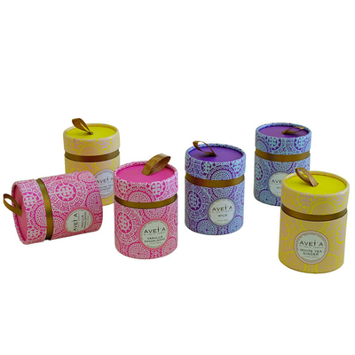 Acondicionamiento de los alimentos del tubo del papel del chocolate, envases del acondicionamiento de los alimentos de CMYK reciclables