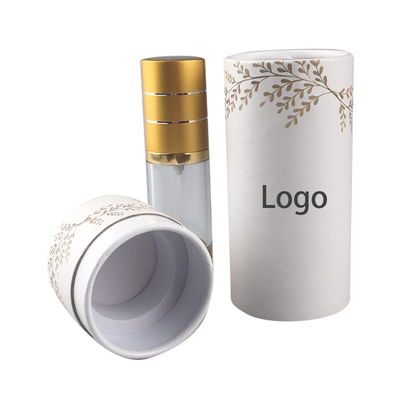 Caja de embalaje de perfume personalizada Embalaje de tubo de papel cosmético reciclable