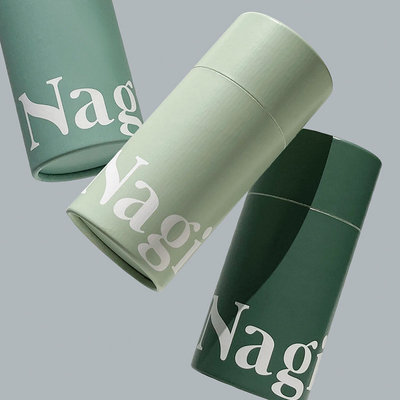 Empaquetado del tubo de las camisetas de la ropa interior del cilindro redondo de la ropa biodegradable