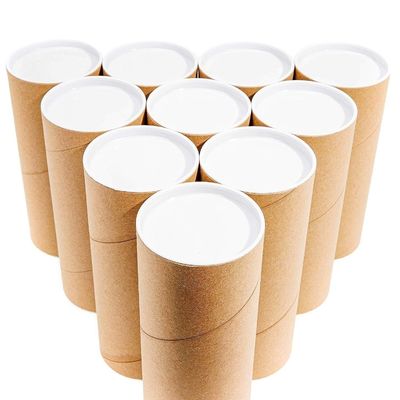 Uso multi reciclable de EVA Inserted Cylindrical Cardboard Box Oilproof de la comida