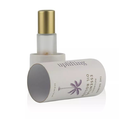 empaquetado cosmético del envase de la botella del rodillo del tubo del papel del aceite esencial 15ml