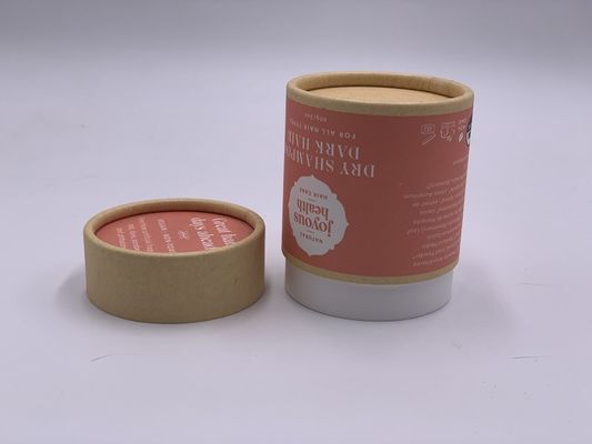 Champú Tubo de papel Kraft Producto para el cuidado del cabello Empaquetado de caja cosmética