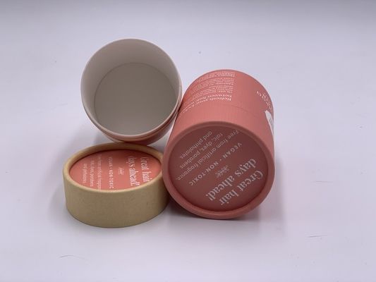 Champú Tubo de papel Kraft Producto para el cuidado del cabello Empaquetado de caja cosmética
