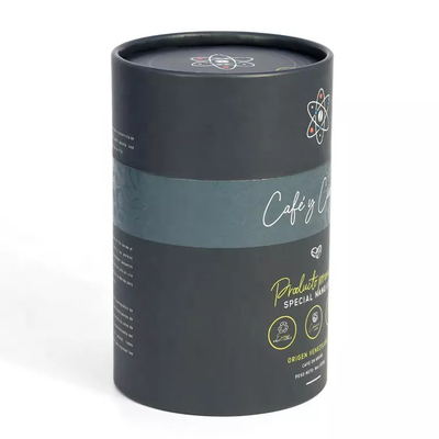 El empaquetado hermético del tubo del papel del té del polvo del colágeno del café quita la categoría alimenticia de la tapa