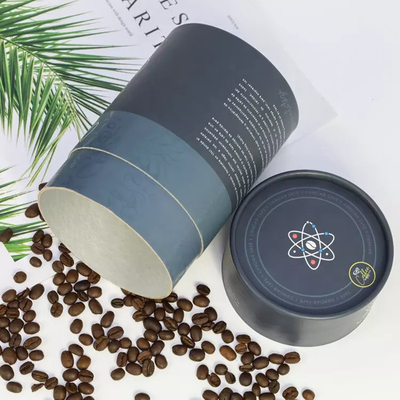 El empaquetado hermético del tubo del papel del té del polvo del colágeno del café quita la categoría alimenticia de la tapa