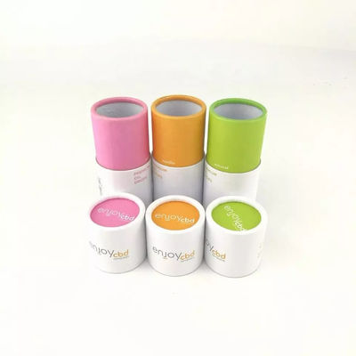 Embalaje de tubo de papel para envase de papel de botella de aceite esencial de 30 ml para cosméticos