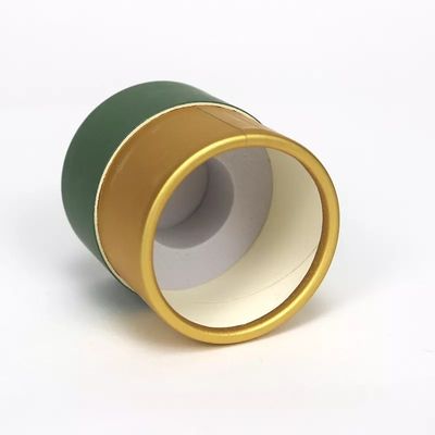 Tubo de papel cosmético biodegradable que empaqueta para la botella de aceite esencial