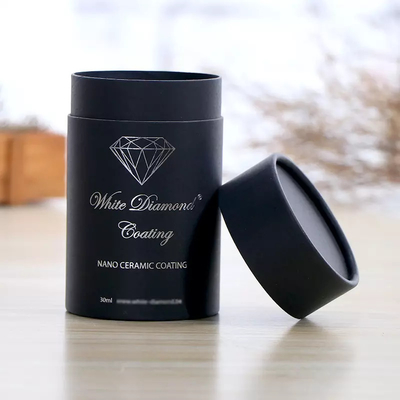 30ml perfuman el tubo del papel de la cartulina de Kraft que empaqueta el logotipo de sellado caliente