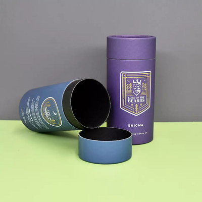 Tubos de empaquetado cosméticos impresos de encargo Eco de la cartulina para el aceite esencial