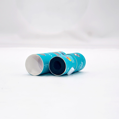 Tubo de papel redondo pequeño de empaquetado de papel a prueba de niños de Vape personalizado con ventana transparente