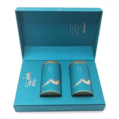 Té ecológicamente sano que empaqueta, caja de empaquetado de la cartulina del té del conservacionista