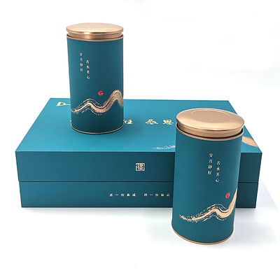 Té ecológicamente sano que empaqueta, caja de empaquetado de la cartulina del té del conservacionista