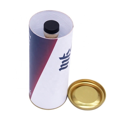 Caja de regalo de la tapa del metal para la impresión de Champagne Bottle Biodegradable CMYK