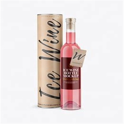 Tubo Hotstamping del vino de la cartulina del licor para el empaquetado de la botella de cristal