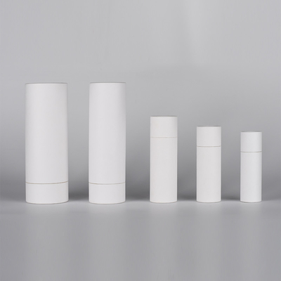 Empuje hacia arriba Eco Kraft amistoso que empaqueta, ampolle los tubos biodegradables de Chapstick