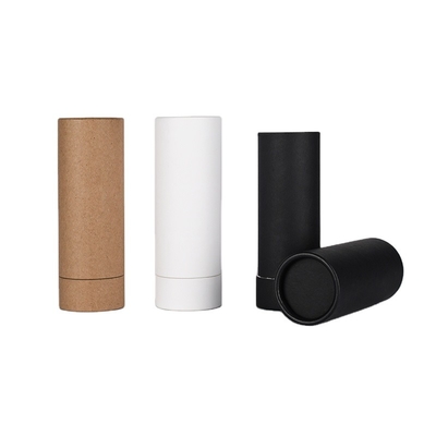 Empaquetado amistoso del tubo del papel de Kraft de Eco del ODM para el cilindro multifuncional del aceite esencial