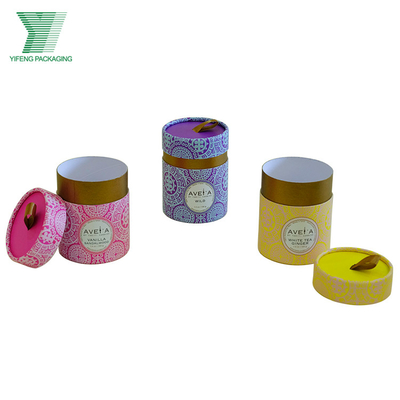 Acondicionamiento de los alimentos del tubo del papel del chocolate, envases del acondicionamiento de los alimentos de CMYK reciclables