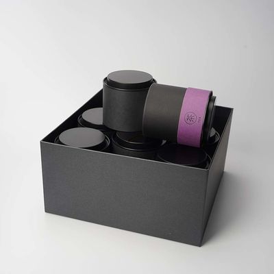 El tubo de papel amistoso de Eco que empaquetaba Hotstamping que barnizaba la ampolla insertó