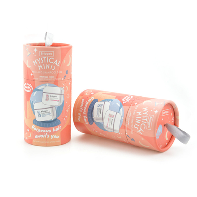 ODM redondo del tubo del champú del empaquetado cosmético del tubo del papel de la cartulina de CMYK disponible