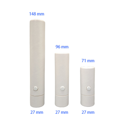 Tubo de papel resistente del niño de la ampolla, envases de la cartulina de la ronda del OEM con las tapas