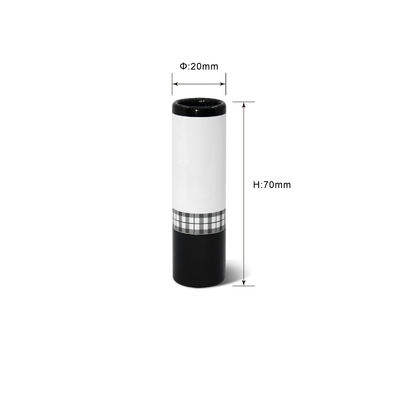 Los tubos de papel biodegradables cilíndricos Hotstamping grabaron en relieve Debossed