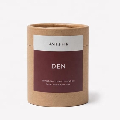 Tubos de papel biodegradables de la almohada del terciopelo, empaquetado reciclado del tubo de cartulina