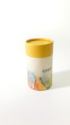 Empaquetado de papel de encargo de capa ULTRAVIOLETA del tubo, barnizando los envases de reciclaje de papel