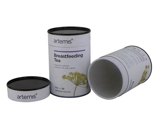 Barnizando el compuesto de papel conserva 120gsm el material, empaquetado del tubo de cartulina