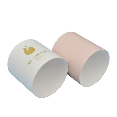 Tubo de cartulina de CMYK que empaqueta con la impresión de seda disponible del OEM de la tapa
