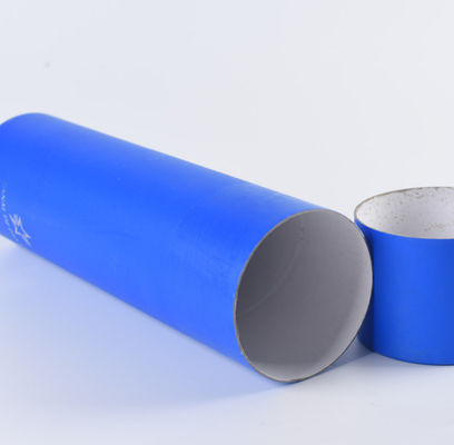 Almohada Pen Gift Boxes Packaging, empaquetado silkprinting del terciopelo del tubo de cartulina